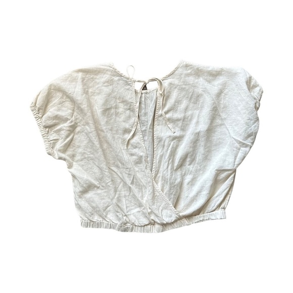 Madewell Linen-Blend Bubble Top - Picture 6 of 12